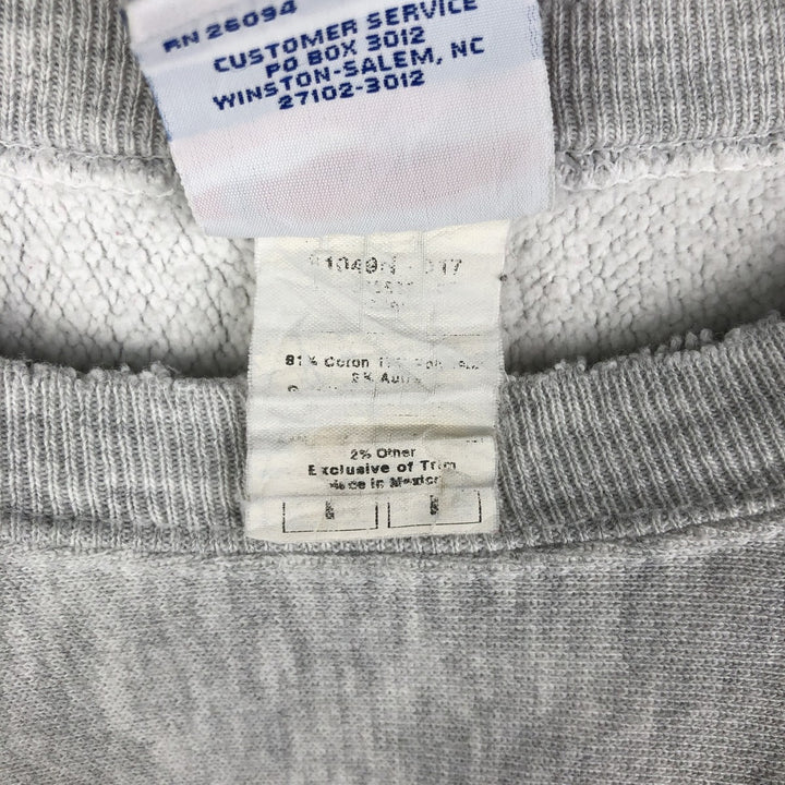 2000'S Champion Reverse Weave One-Point Logo Sweatshirt, Men's Size M cotton black type Vintage Second Hand