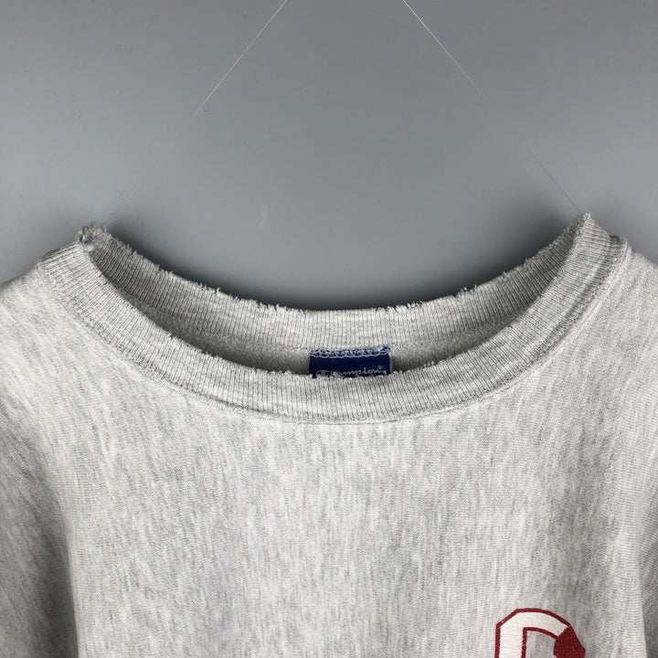 2000'S Champion Reverse Weave One-Point Logo Sweatshirt, Men's Size M cotton black type Vintage Second Hand
