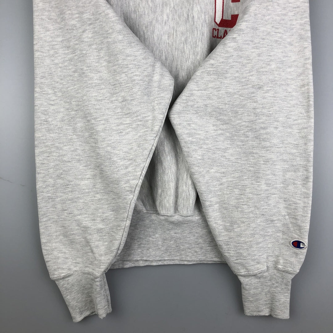 2000'S Champion Reverse Weave One-Point Logo Sweatshirt, Men's Size M cotton black type Vintage Second Hand