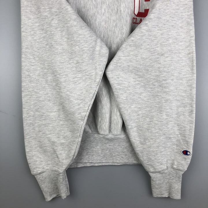 2000'S Champion Reverse Weave One-Point Logo Sweatshirt, Men's Size M cotton black type Vintage Second Hand