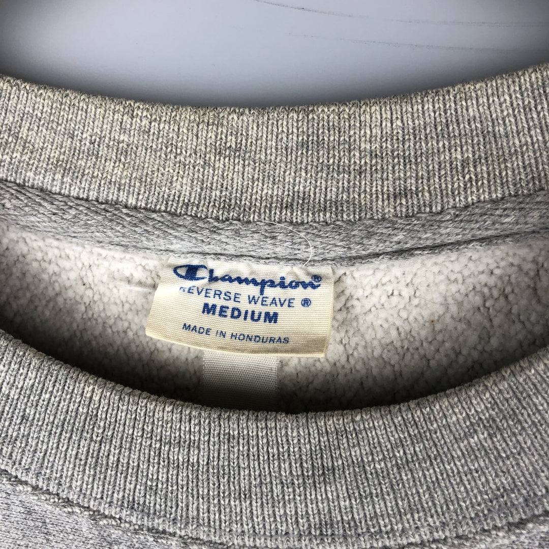 2000'S Champion Reverse Weave College Sweatshirt, Men's Size Medium unclear gray type Vintage Second Hand