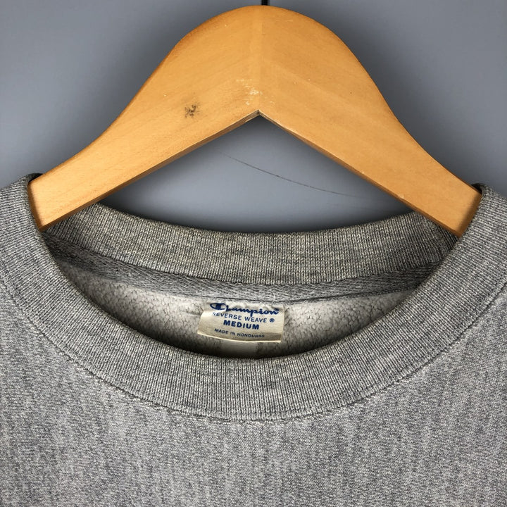 2000'S Champion Reverse Weave College Sweatshirt, Men's Size Medium unclear gray type Vintage Second Hand