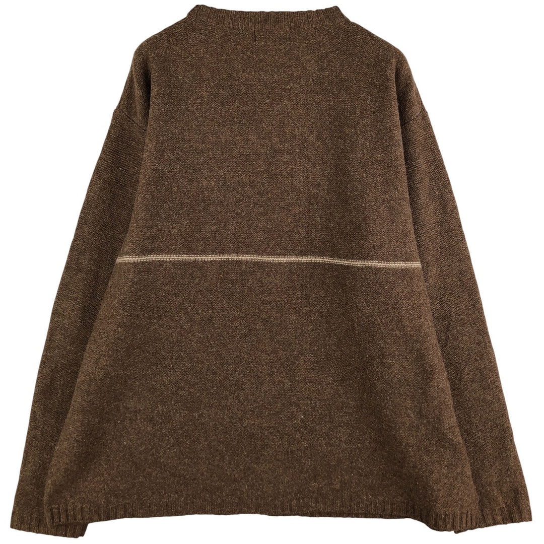 2000'S Patagonia 51210F7 Wool Knit Sweater, Men's XL wool brown type Vintage Second Hand