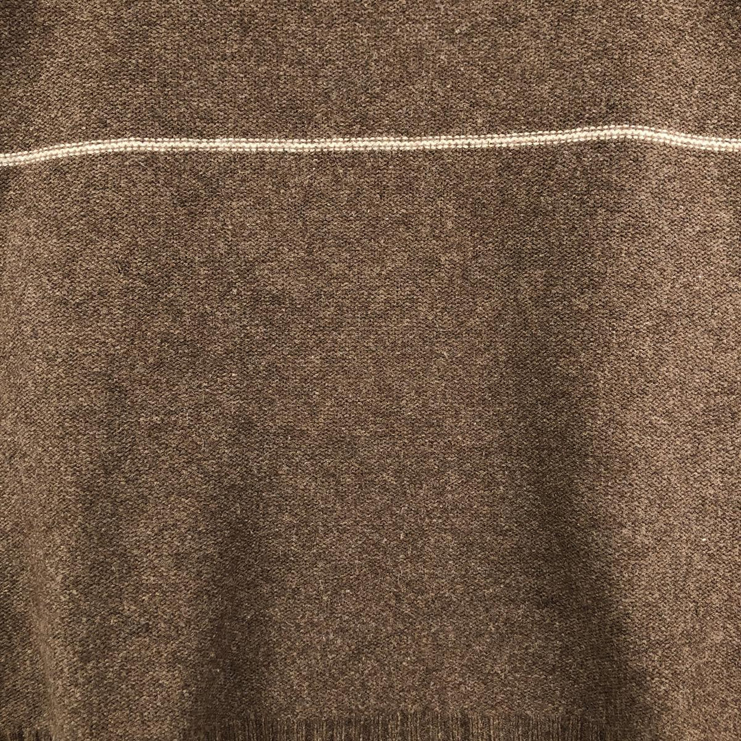 2000'S Patagonia 51210F7 Wool Knit Sweater, Men's XL wool brown type Vintage Second Hand