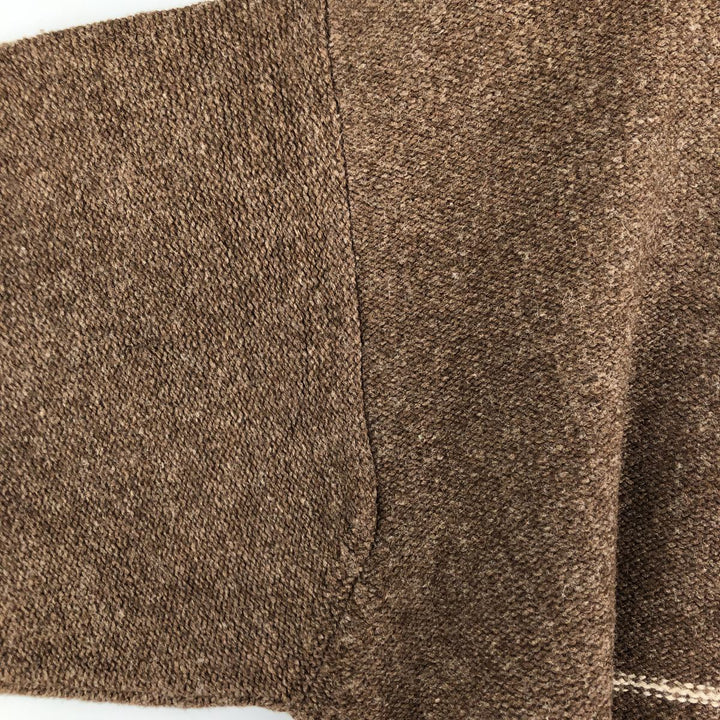 2000'S Patagonia 51210F7 Wool Knit Sweater, Men's XL wool brown type Vintage Second Hand