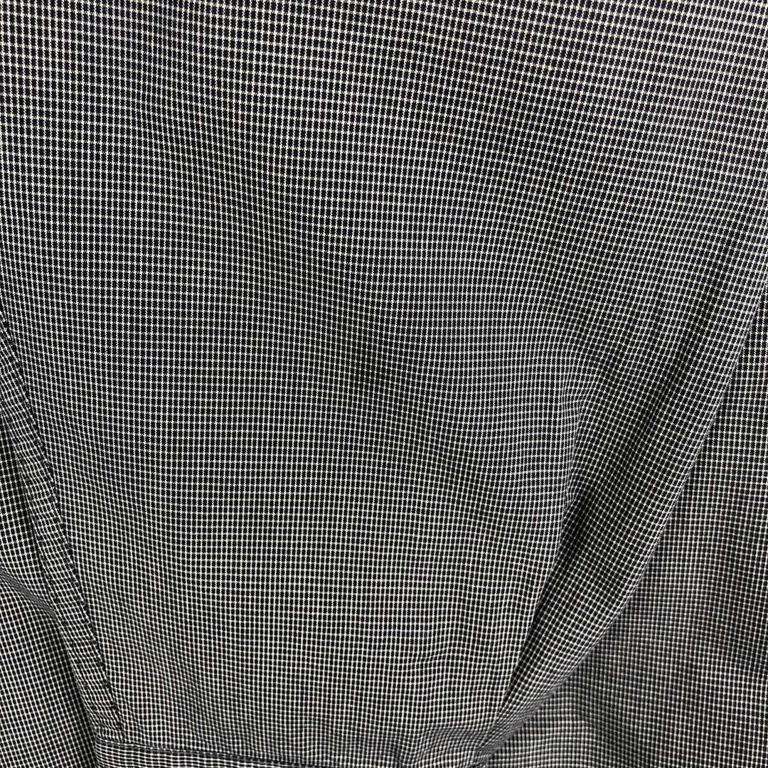 Ralph Lauren BLAIRE long sleeve button down check shirt, men's XL size cotton black type Vintage Second Hand