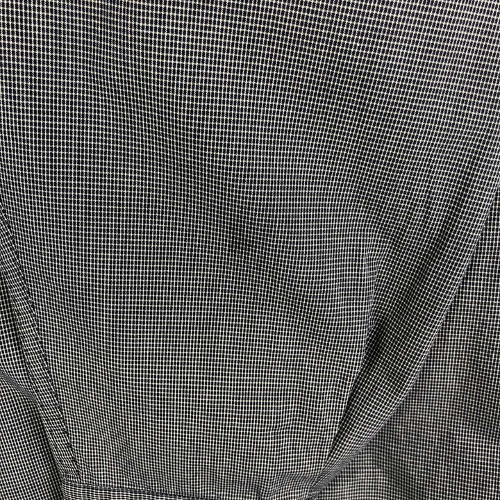 Ralph Lauren BLAIRE long sleeve button down check shirt, men's XL size cotton black type Vintage Second Hand
