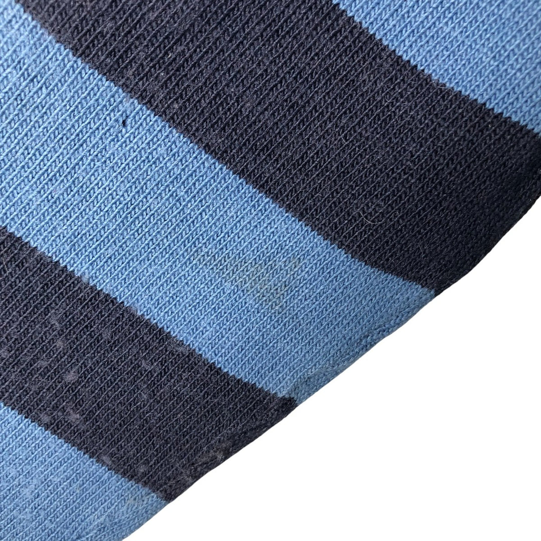 Lacoste Striped Wool Knit Sweater, Size 6, Men's XL wool Blue type light blue Vintage Second Hand