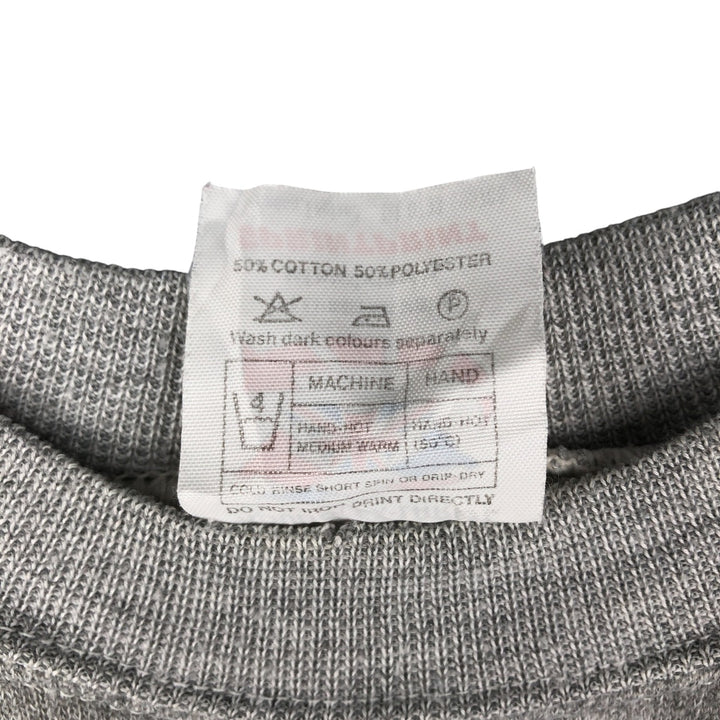Vintage SPRINTPRINT White Park Cow Animal Pattern Sweatshirt, Made in the UK, Men's XL cotton gray type Vintage Second Hand