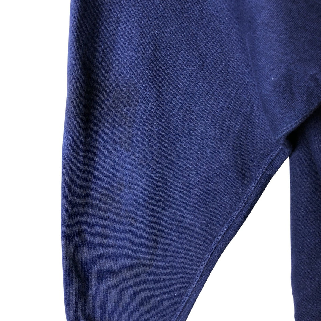 Plain blank sweatshirt, women's size XL cotton navy blue type Vintage Second Hand
