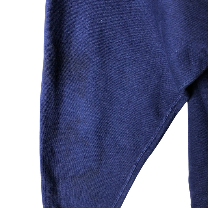 Plain blank sweatshirt, women's size XL cotton navy blue type Vintage Second Hand