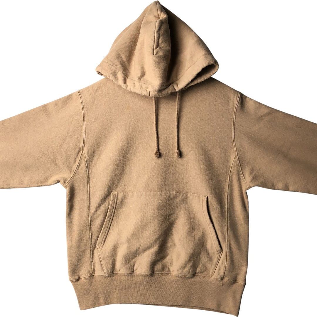 Champion Reverse Weave Reverse Weave Blank Sweatshirt Hoodie (Men's Size Small) cotton Beige type Vintage Second Hand