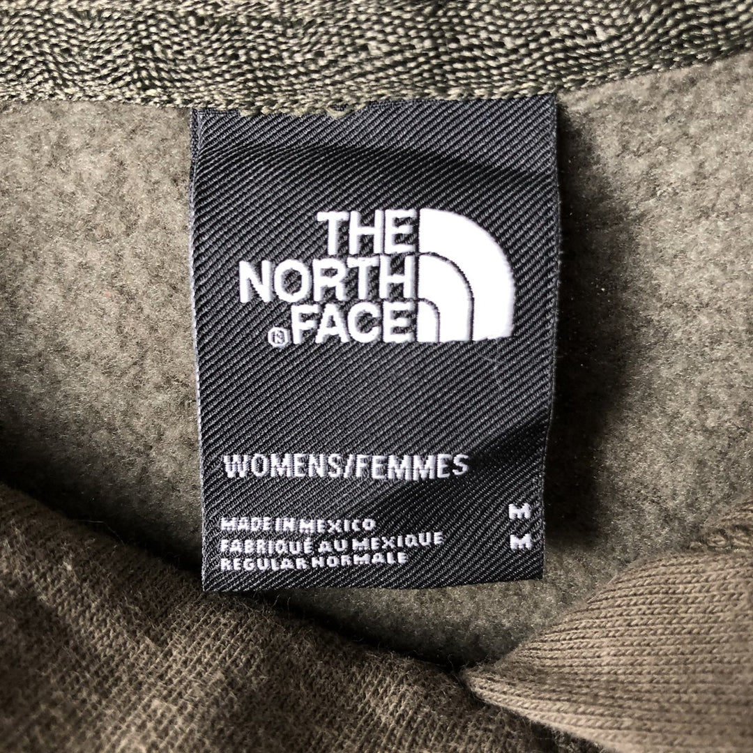 THE NORTH FACE Sweatshirt Pullover Hoodie Women's M size cotton Khaki type Vintage Second Hand