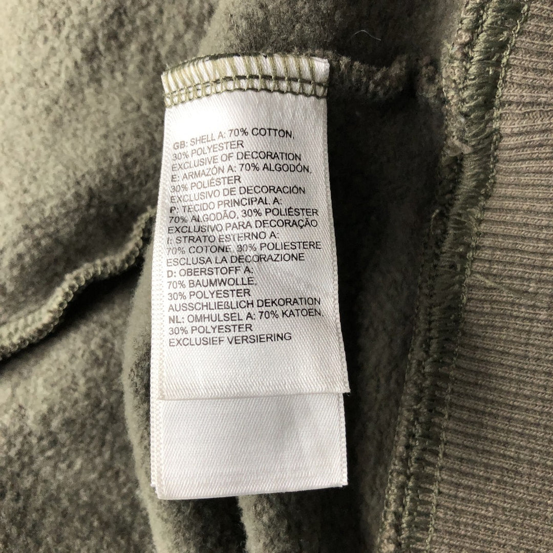 THE NORTH FACE Sweatshirt Pullover Hoodie Women's M size cotton Khaki type Vintage Second Hand