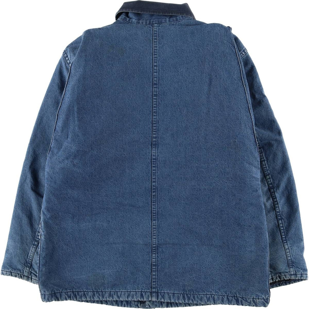 Dickies denim coveralls, men's size L unclear blue type Vintage Second Hand