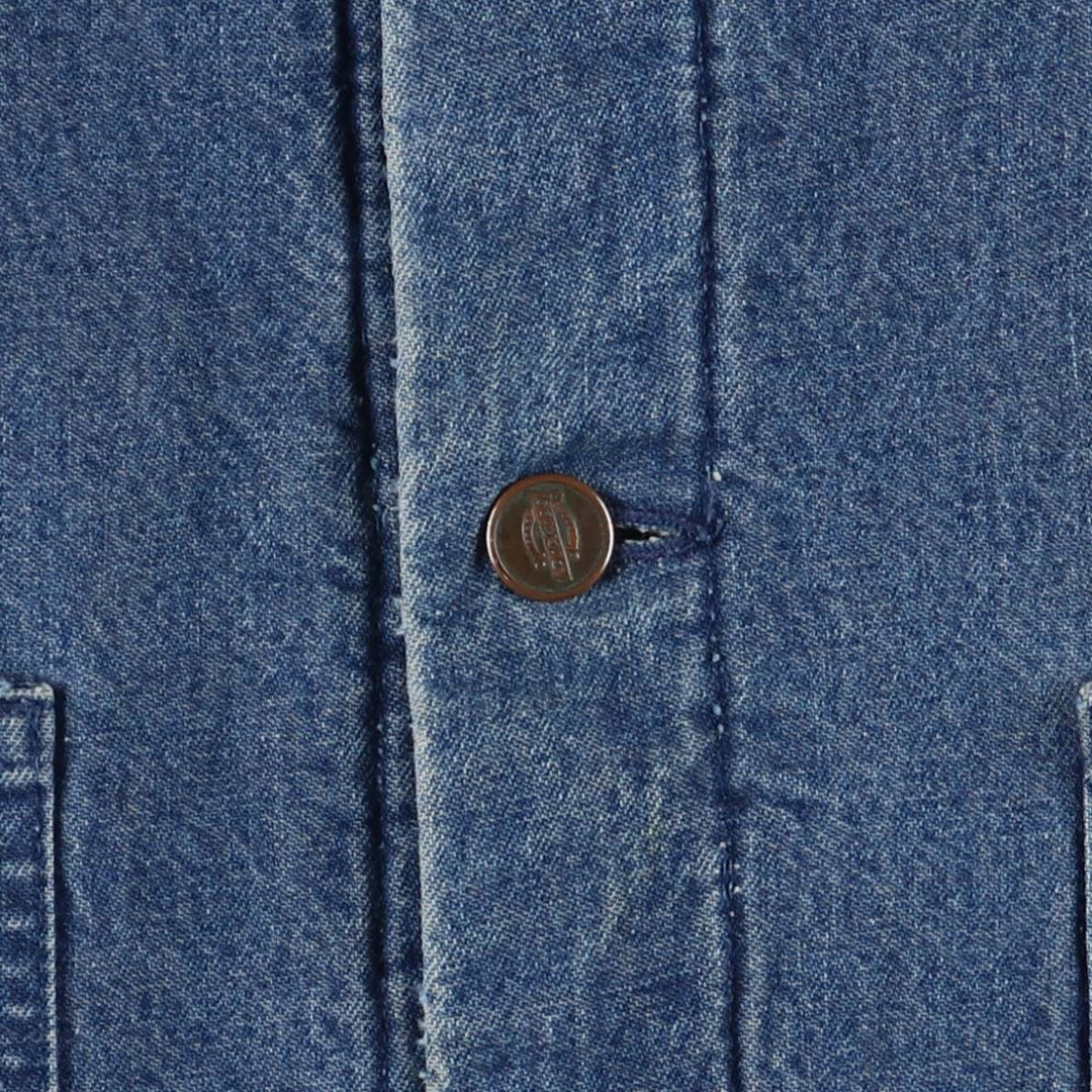 Dickies denim coveralls, men's size L unclear blue type Vintage Second Hand