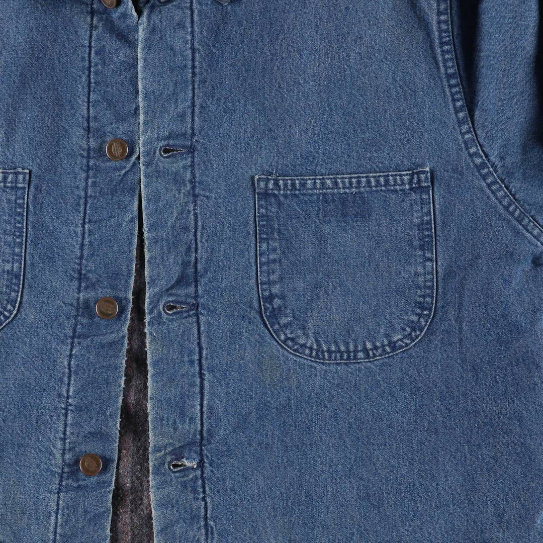 Dickies denim coveralls, men's size L unclear blue type Vintage Second Hand