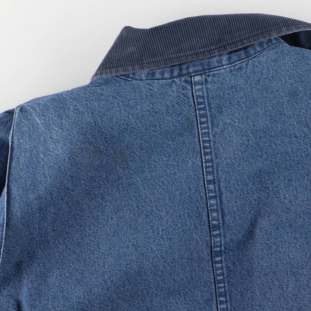 Dickies denim coveralls, men's size L unclear blue type Vintage Second Hand