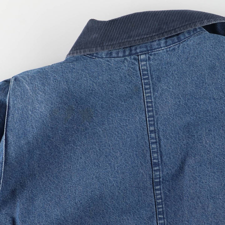 Dickies denim coveralls, men's size L unclear blue type Vintage Second Hand