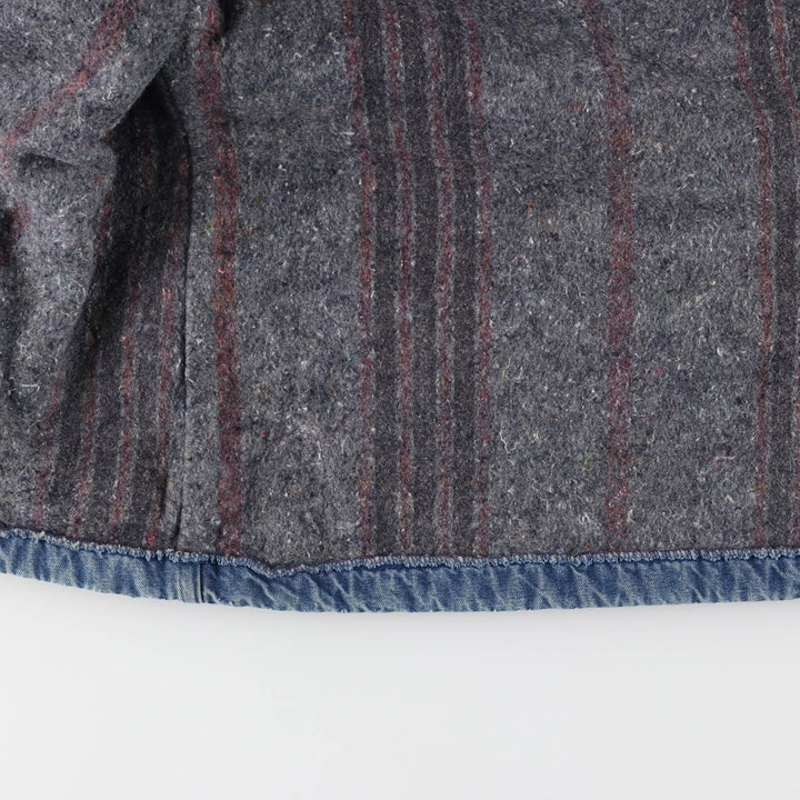 Dickies denim coveralls, men's size L unclear blue type Vintage Second Hand