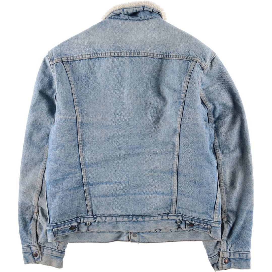 Vintage 1970'S Levi's padded denim jacket with orange tab, made in the USA, size L. cotton blue type Vintage Second Hand