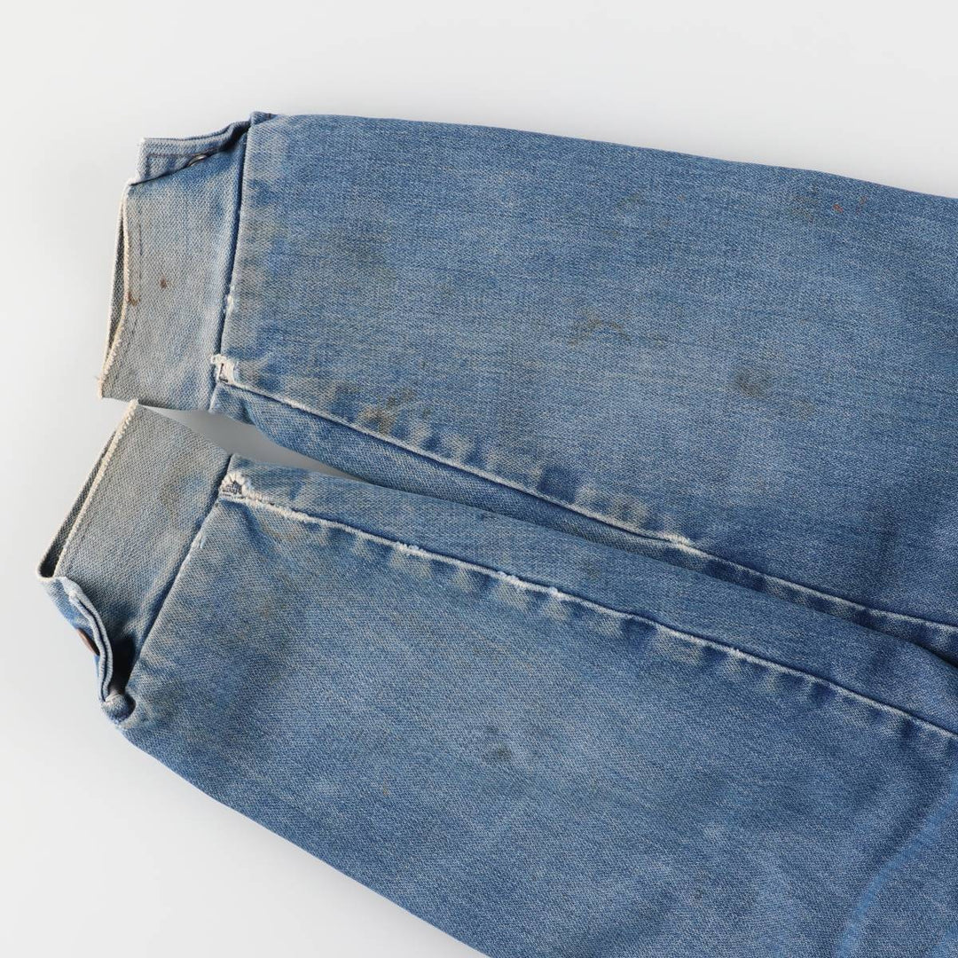 Vintage 1980'S Wrangler NO-FAULT DENIMS padded denim jacket, made in the USA, size M. cotton blue type Vintage Second Hand