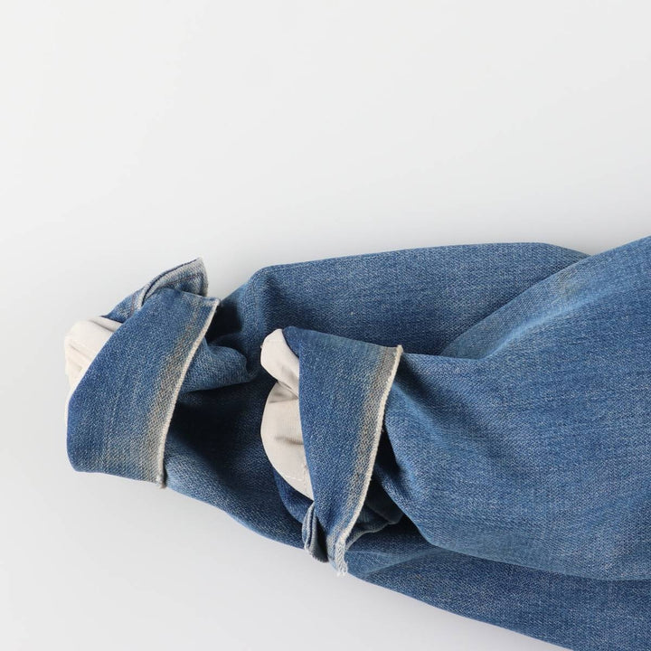 Vintage 1980'S Wrangler NO-FAULT DENIMS padded denim jacket, made in the USA, size M. cotton blue type Vintage Second Hand