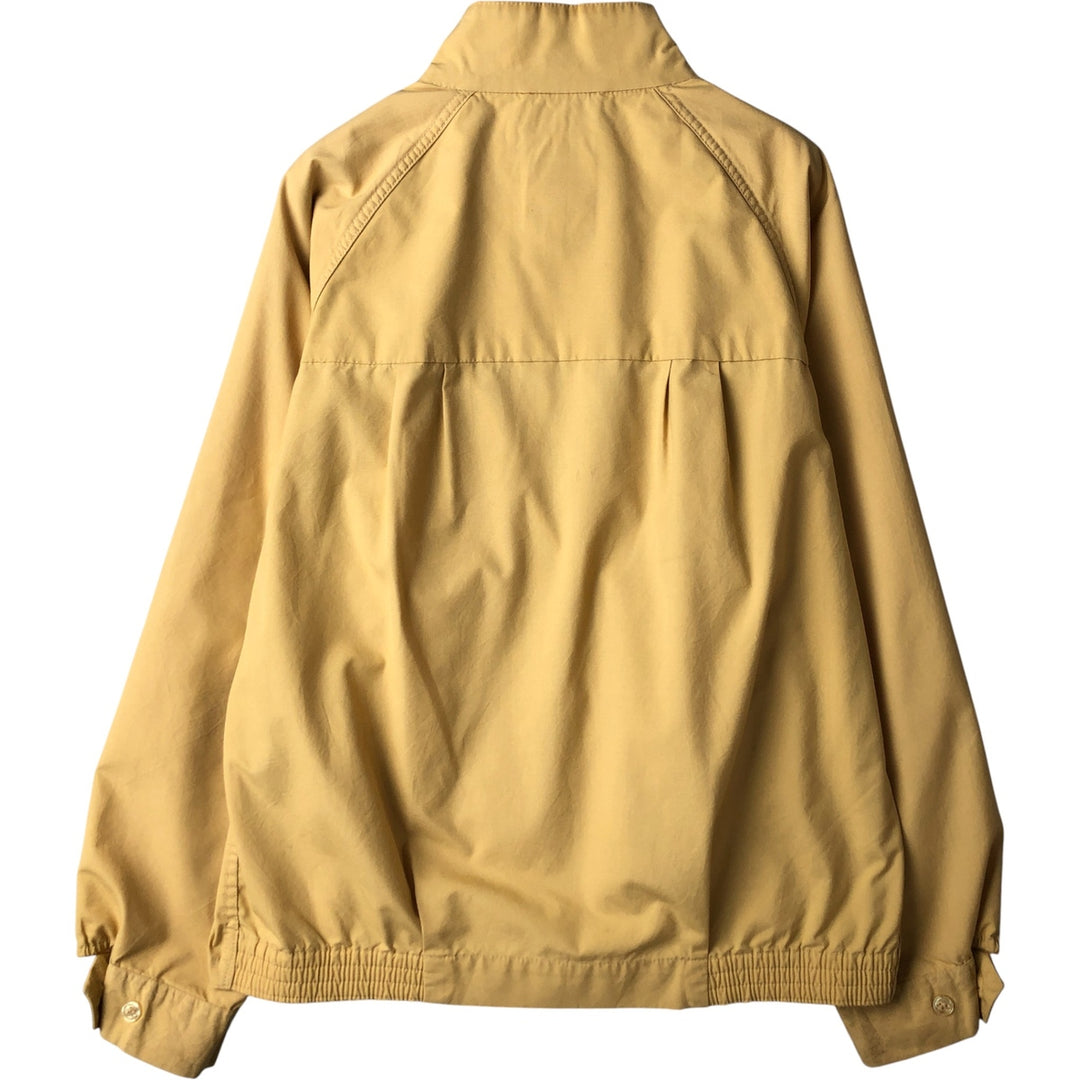 Vintage 60s-70'S PETERS Harrington Swing Jacket, Made in USA, Men's Size Medium Dacron Polyester ocher yellow type Vintage Second Hand