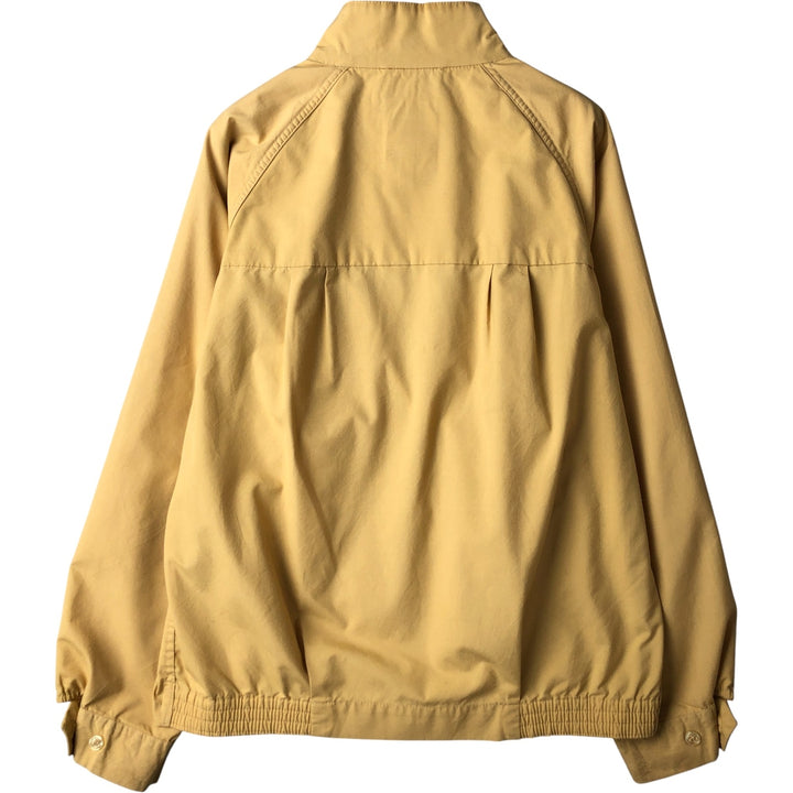 Vintage 60s-70'S PETERS Harrington Swing Jacket, Made in USA, Men's Size Medium Dacron Polyester ocher yellow type Vintage Second Hand