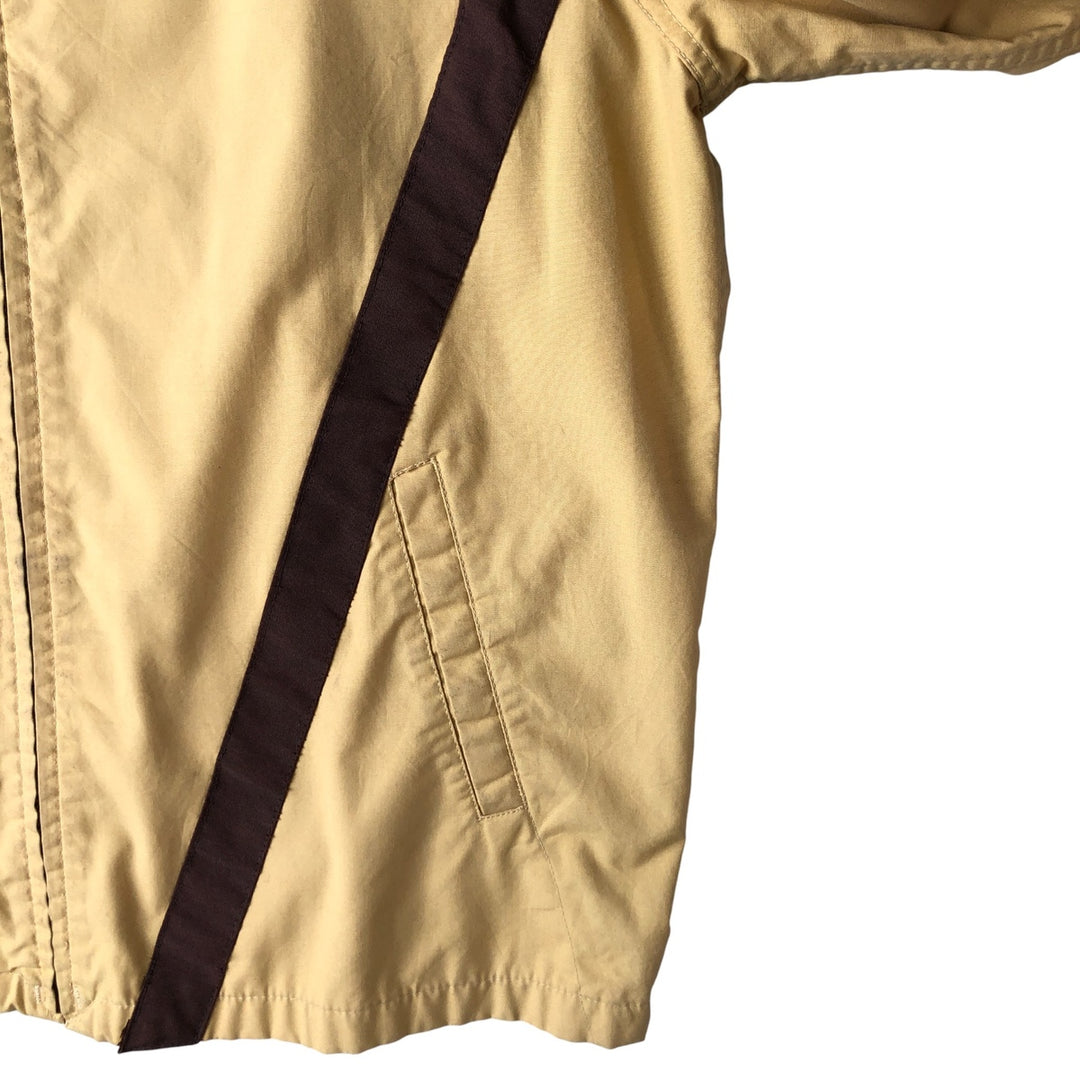 Vintage 60s-70'S PETERS Harrington Swing Jacket, Made in USA, Men's Size Medium Dacron Polyester ocher yellow type Vintage Second Hand