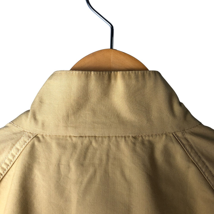 Vintage 60s-70'S PETERS Harrington Swing Jacket, Made in USA, Men's Size Medium Dacron Polyester ocher yellow type Vintage Second Hand