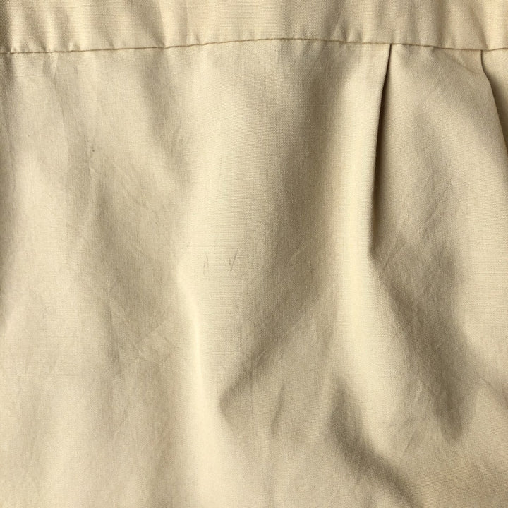 Vintage 60s-70'S PETERS Harrington Swing Jacket, Made in USA, Men's Size Medium Dacron Polyester ocher yellow type Vintage Second Hand