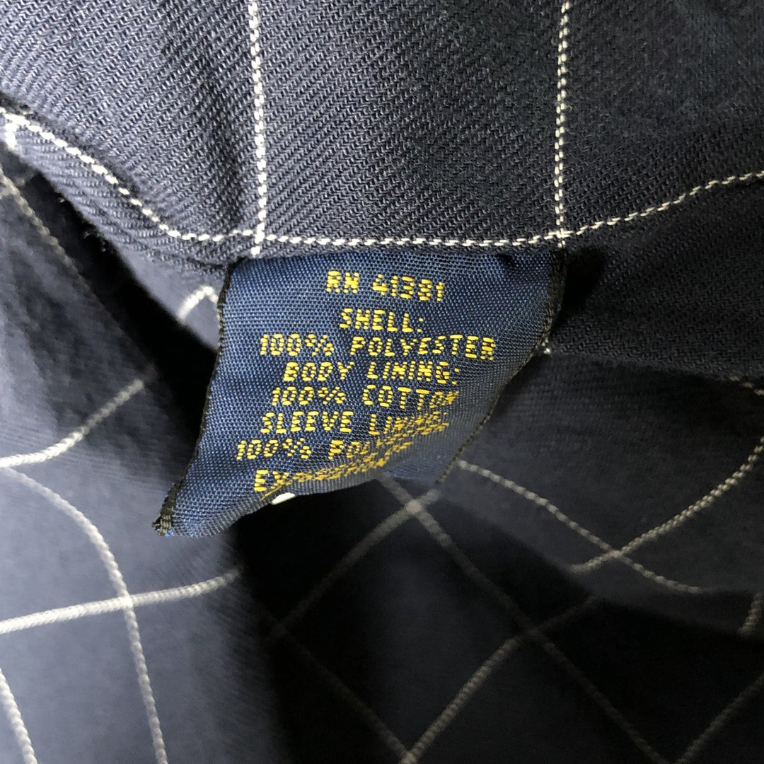 Ralph Lauren POLO RALPH LAUREN Swing Top Sports Jacket Men's XL polyester Navy blue Vintage Second Hand