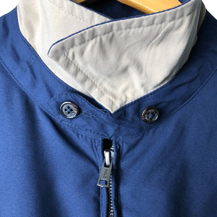 Ralph Lauren POLO RALPH LAUREN Swing Top Sports Jacket Men's XL polyester Navy blue Vintage Second Hand