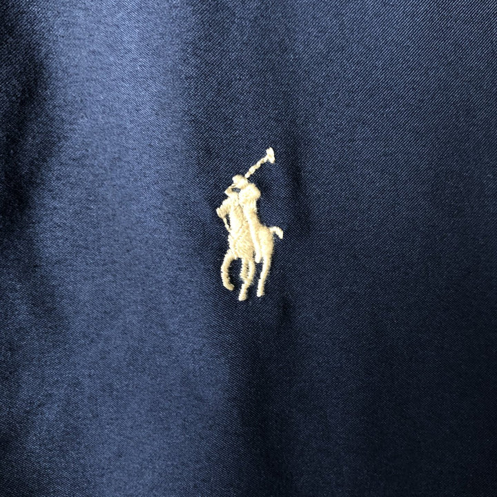 Ralph Lauren POLO RALPH LAUREN Swing Top Sports Jacket Men's XL polyester Navy blue Vintage Second Hand