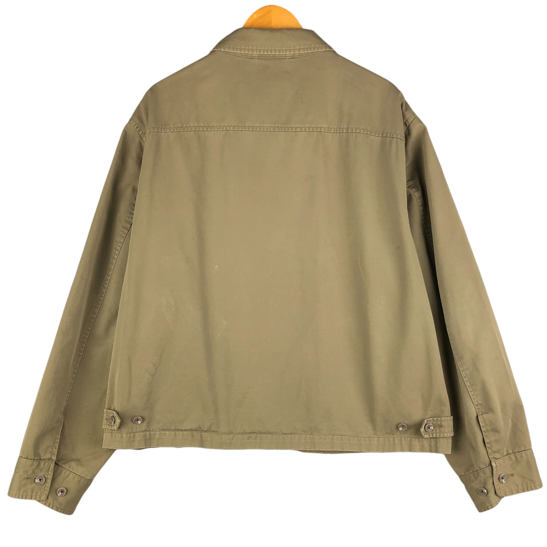 Ralph Lauren POLO by Ralph Lauren Swing Top Sports Jacket Men's XL cotton Khaki type Vintage Second Hand