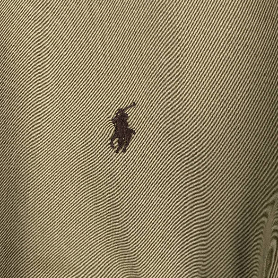 Ralph Lauren POLO by Ralph Lauren Swing Top Sports Jacket Men's XL cotton Khaki type Vintage Second Hand