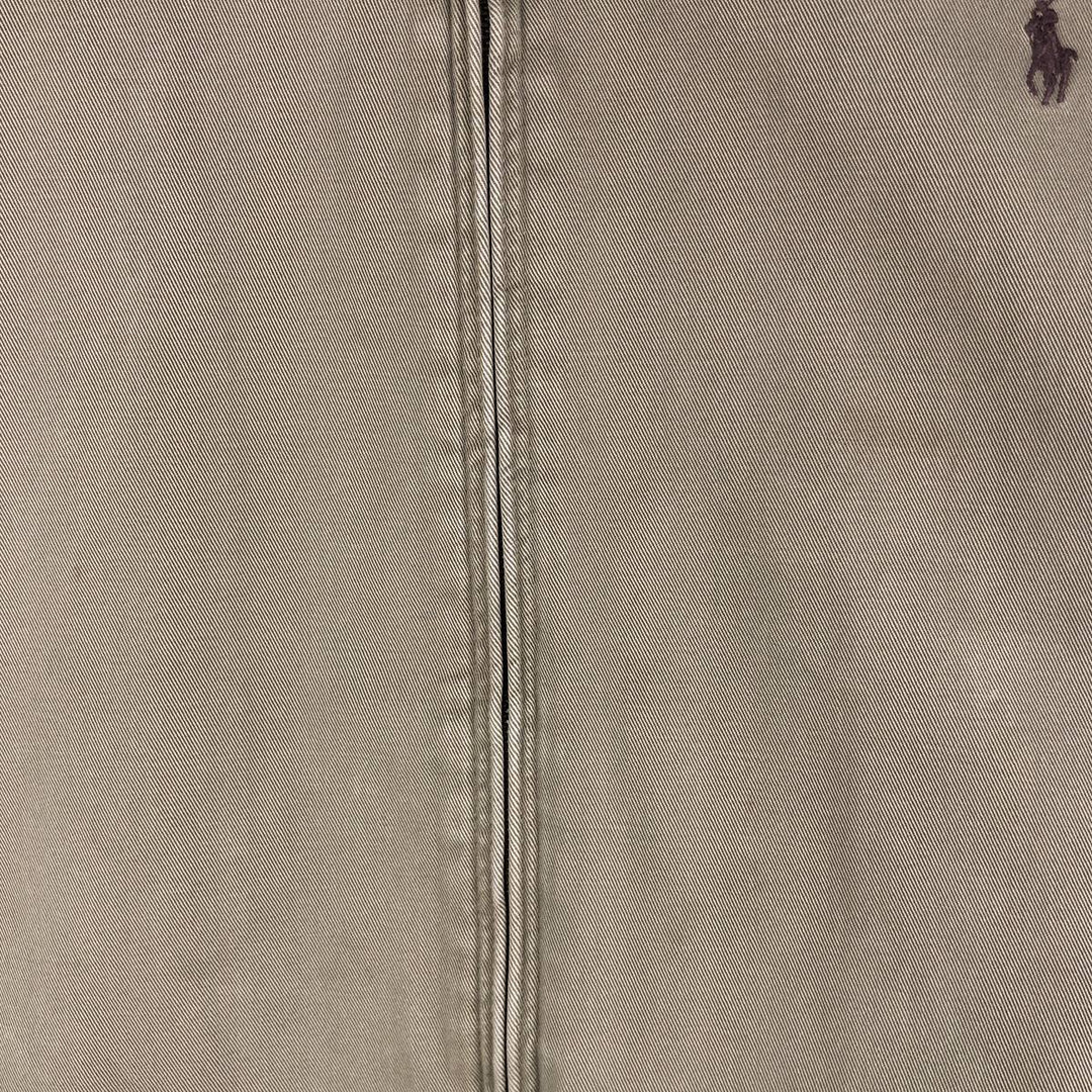 Ralph Lauren POLO by Ralph Lauren Swing Top Sports Jacket Men's XL cotton Khaki type Vintage Second Hand