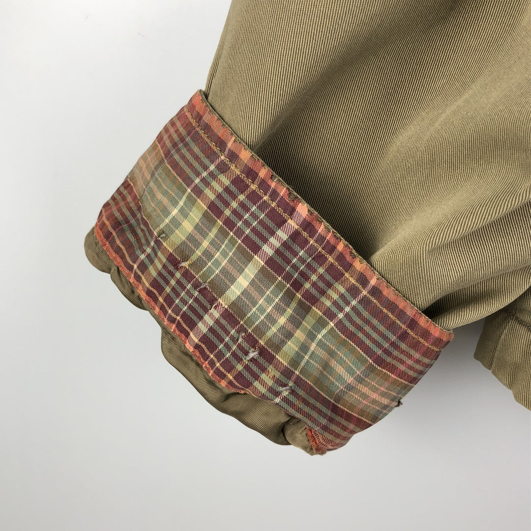 Ralph Lauren POLO by Ralph Lauren Swing Top Sports Jacket Men's XL cotton Khaki type Vintage Second Hand