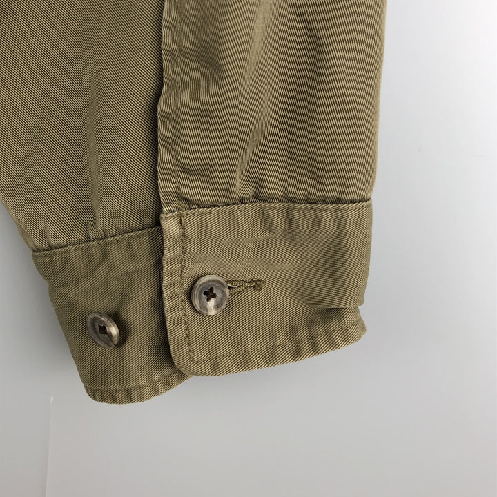 Ralph Lauren POLO by Ralph Lauren Swing Top Sports Jacket Men's XL cotton Khaki type Vintage Second Hand