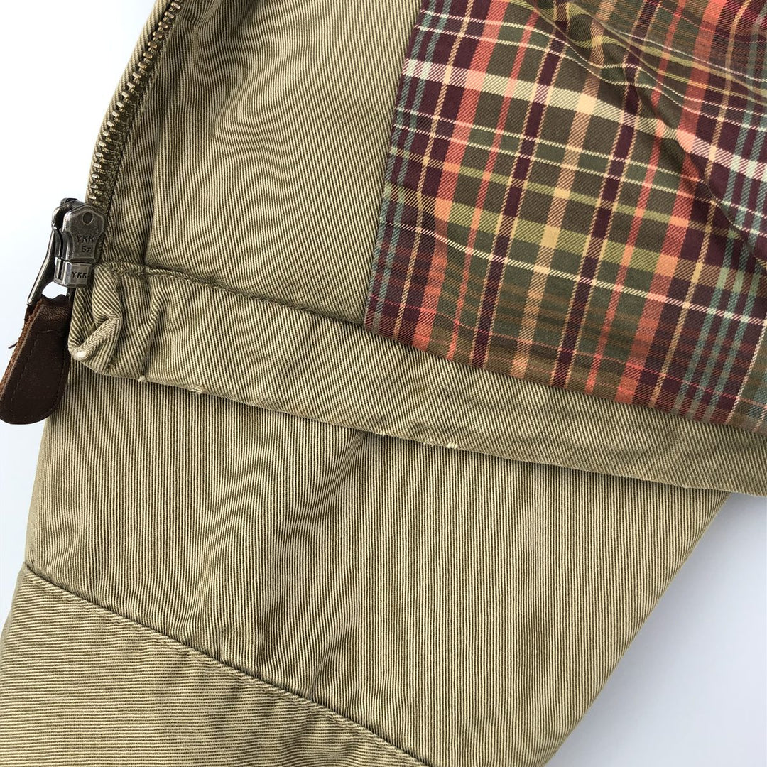 Ralph Lauren POLO by Ralph Lauren Swing Top Sports Jacket Men's XL cotton Khaki type Vintage Second Hand