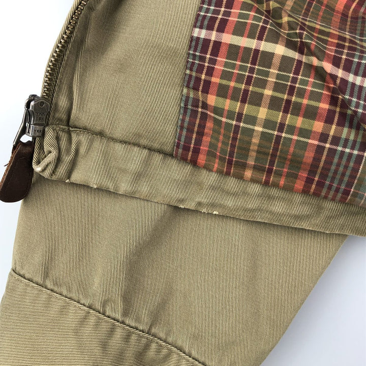 Ralph Lauren POLO by Ralph Lauren Swing Top Sports Jacket Men's XL cotton Khaki type Vintage Second Hand