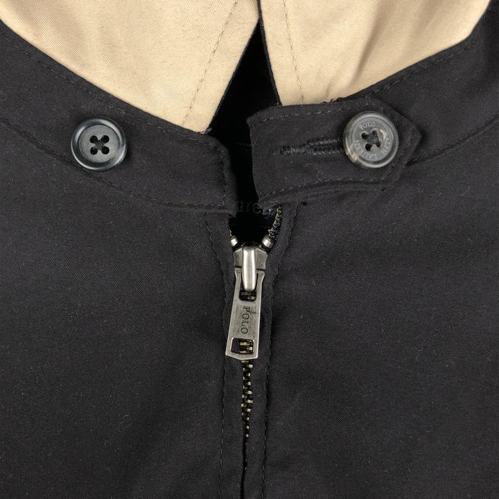 Ralph Lauren POLO by Ralph Lauren Swing Top Sports Jacket Men's L size polyester black type Vintage Second Hand