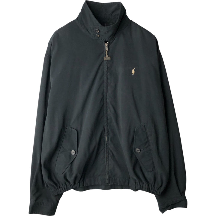 Ralph Lauren POLO by Ralph Lauren Harrington Jacket Swing Top Men's L size polyester black type Vintage Second Hand