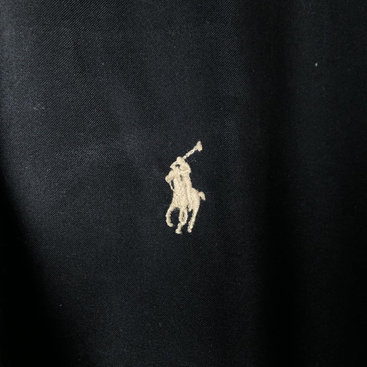 Ralph Lauren POLO by Ralph Lauren Harrington Jacket Swing Top Men's L size polyester black type Vintage Second Hand