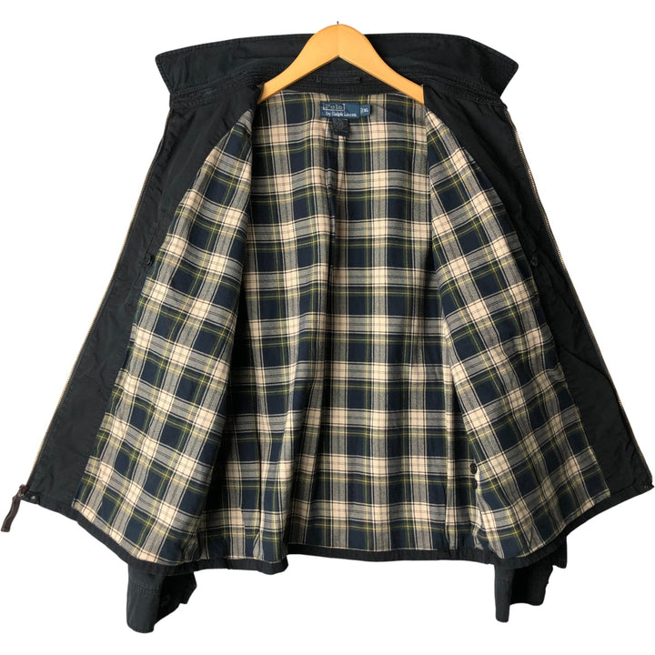 Ralph Lauren POLO by Ralph Lauren Swing Top Sports Jacket Men's XL cotton black type Vintage Second Hand