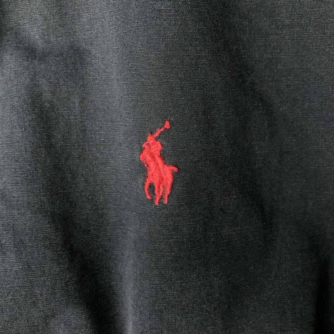 Ralph Lauren POLO by Ralph Lauren Swing Top Sports Jacket Men's XL cotton black type Vintage Second Hand