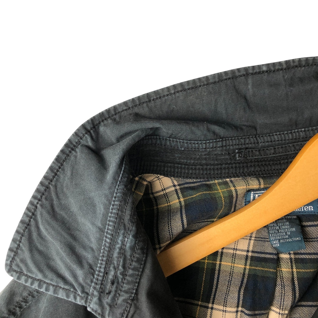 Ralph Lauren POLO by Ralph Lauren Swing Top Sports Jacket Men's XL cotton black type Vintage Second Hand