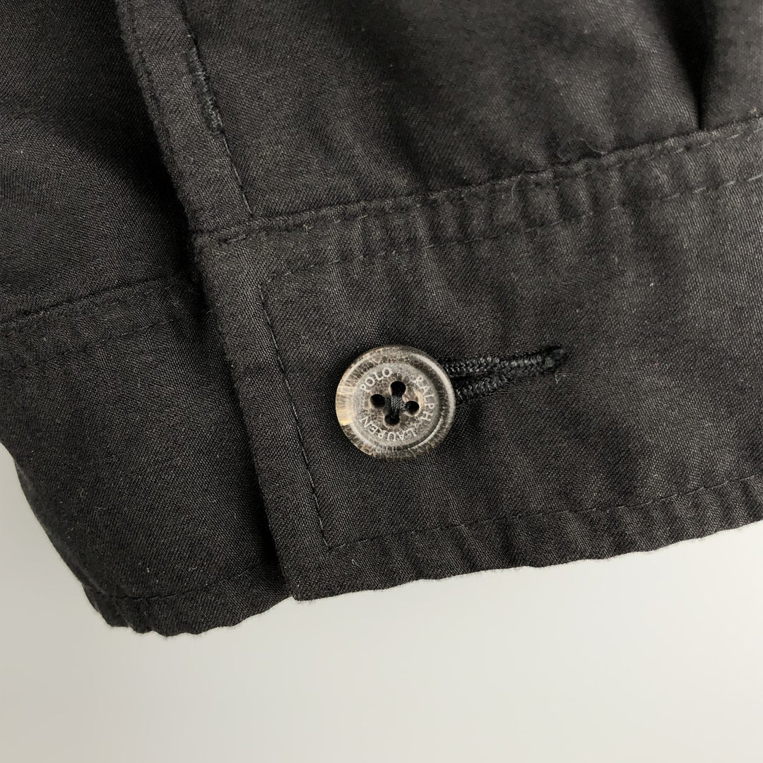 Ralph Lauren POLO by Ralph Lauren Swing Top Sports Jacket Men's XXL polyester black type Vintage Second Hand