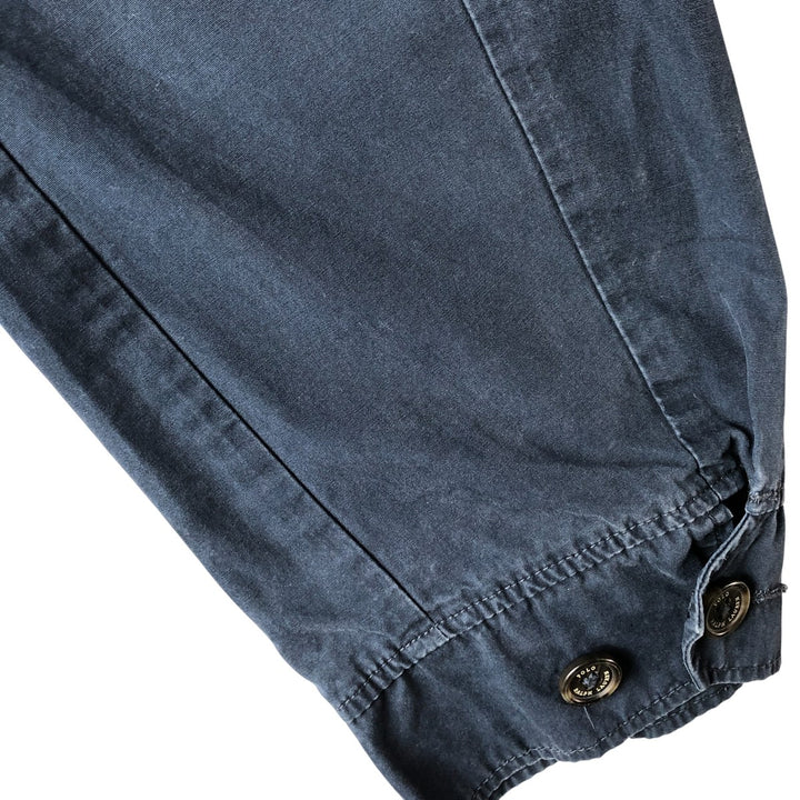 Ralph Lauren POLO RALPH LAUREN Swing Top Sports Jacket Men's XL cotton navy blue type Vintage Second Hand